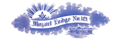 Mozart Lodge Free and Accepted Masons Logo